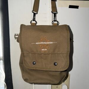 2011 A Perfect Circle 2011 Tour-Olive military Shoulder Bag Very Rare VIP GIFT